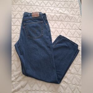Levi's Classic Blue Straight Leg Jeans